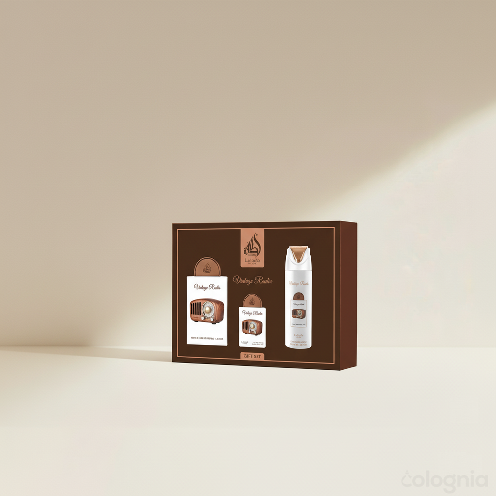 Vintage Radio Giftset by Lattafa