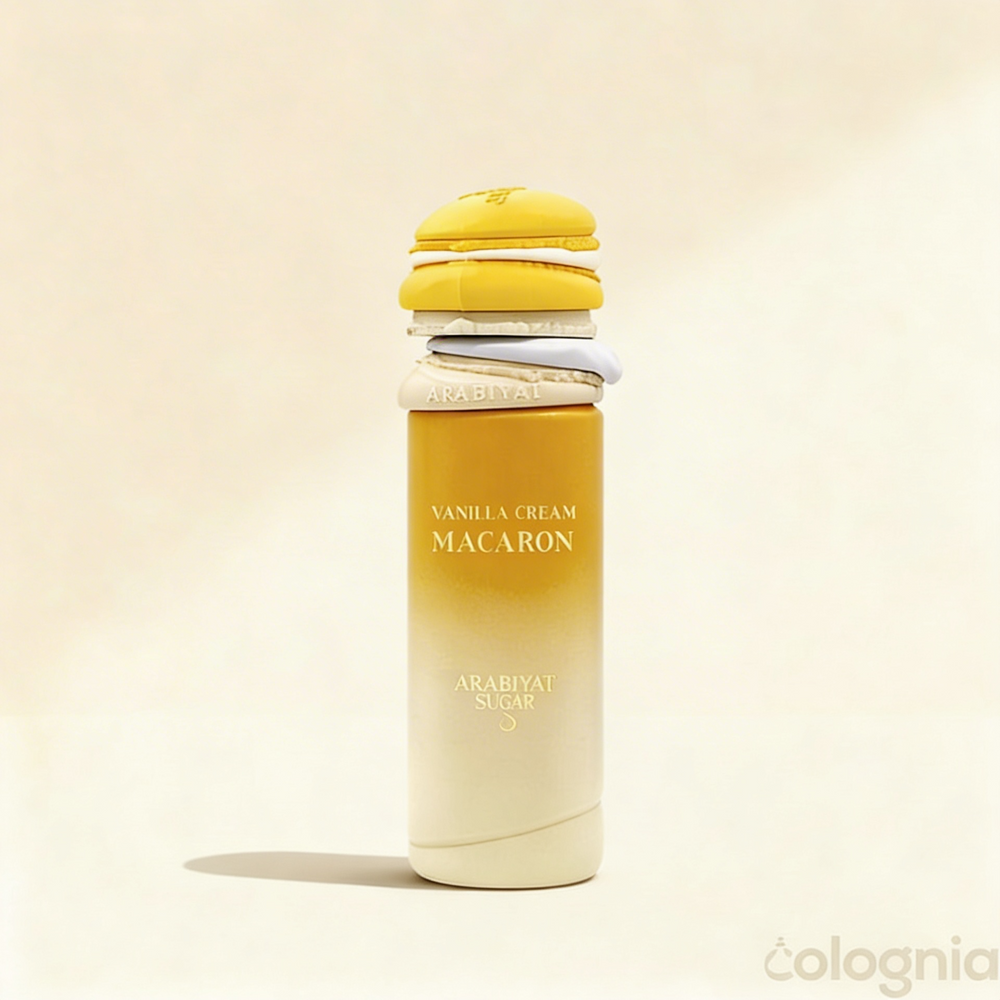 Vanilla Cream Macaron by Arabiyat Sugar